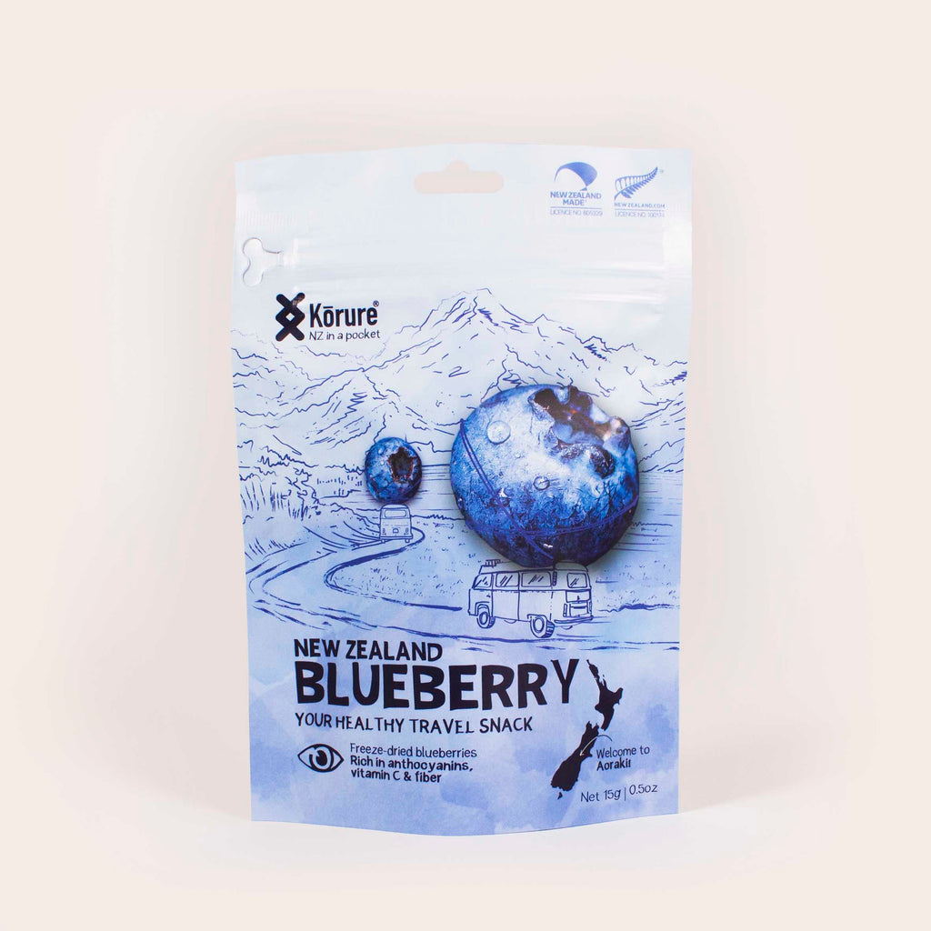 NZ Freeze Dried Blueberry *NEW* - Travel Snack